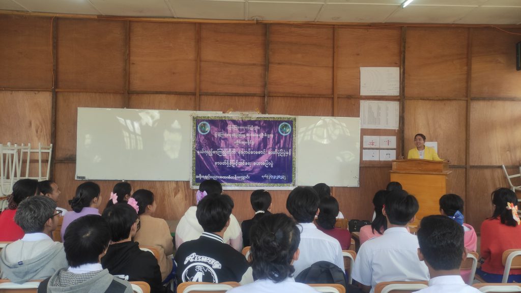 Traveling library, Wall bulletin, Photo exhibition and improving reading skill lecture held